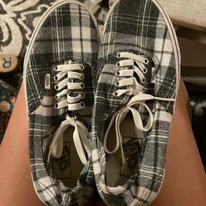 Plaid Classic Vans